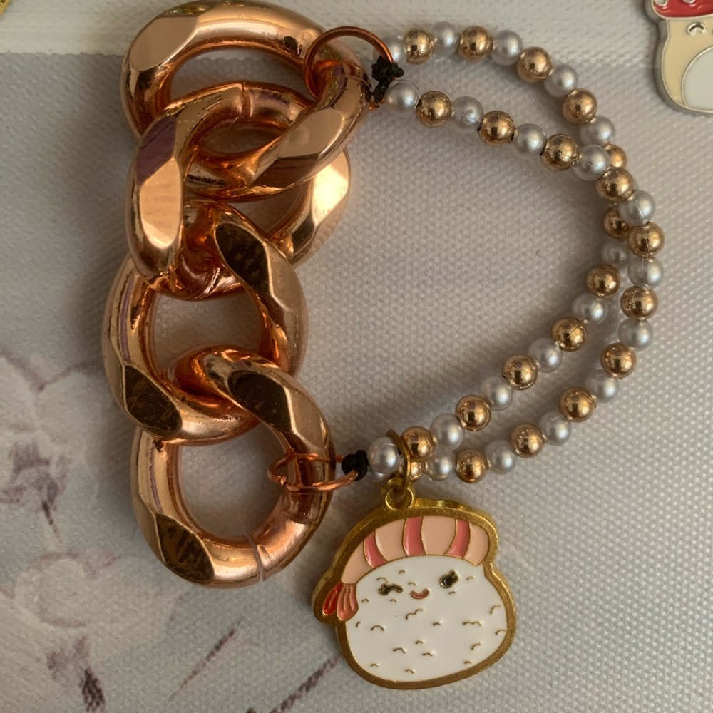 Squishmallows Chunky Link Charm Bracelet $25 Each - Picture 3 of 7